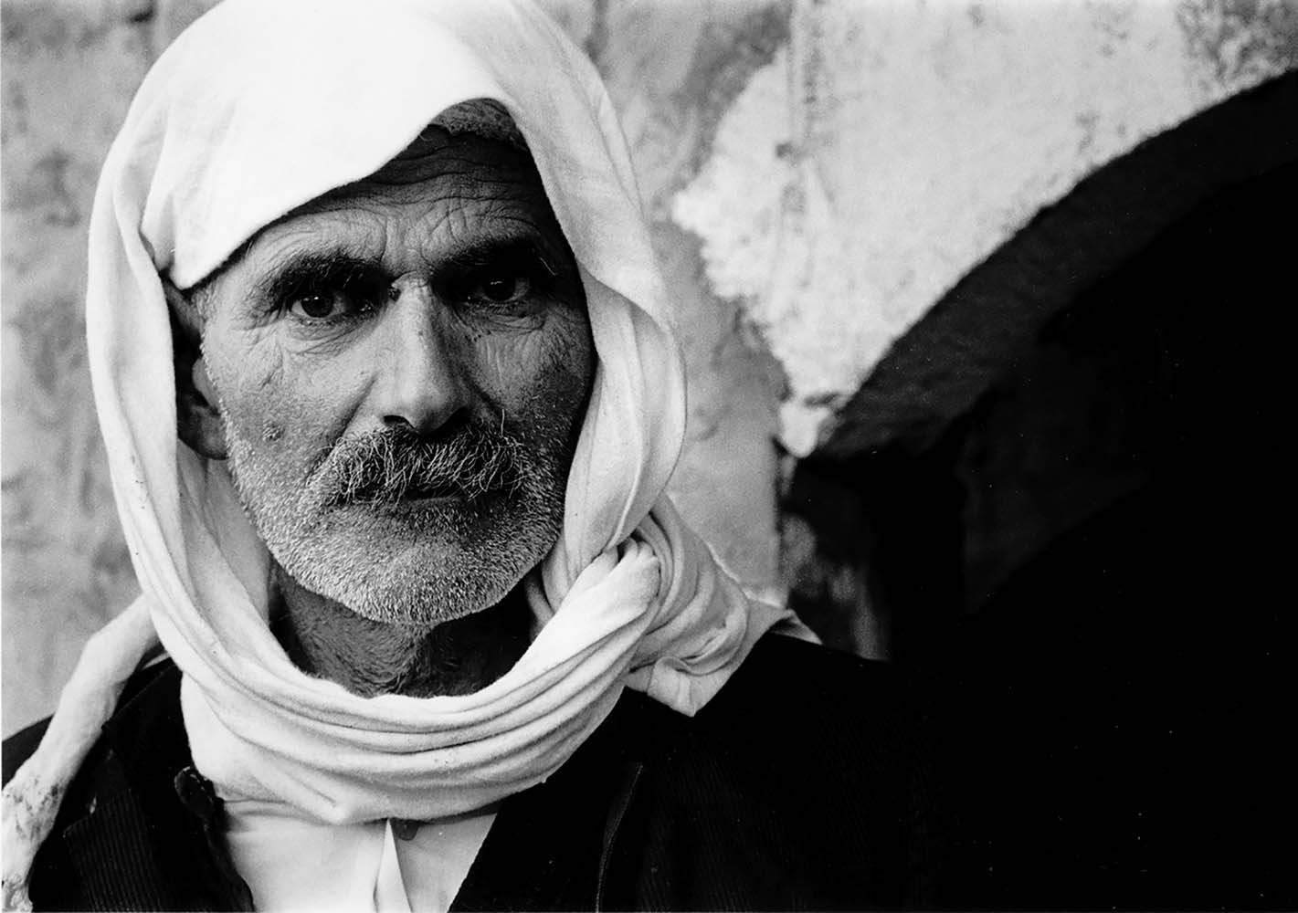 Druze Man, Peki’in, Israel, 1976© Rodney Smith