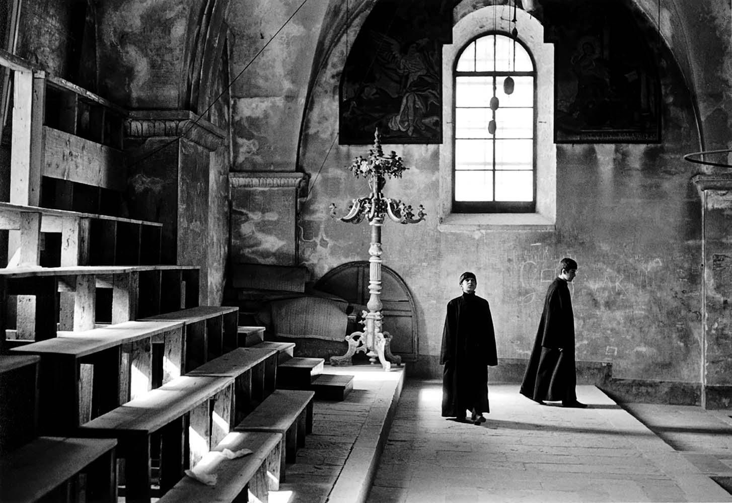 Armenian Church Half Hour after Easter Service, Jerusalem, Israel, 1976© Rodney Smith
