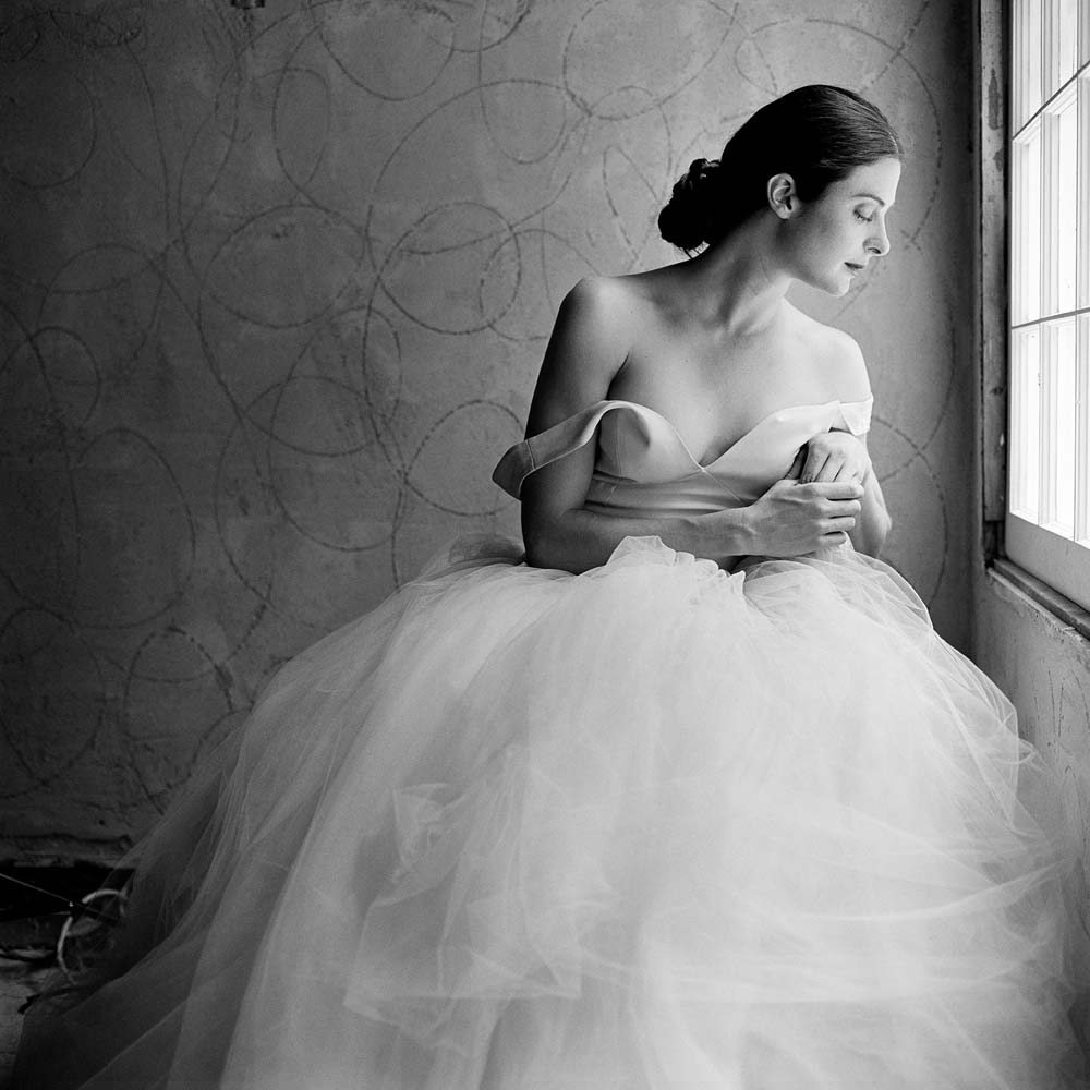 Caroline at Window no. 1, Snedens Landing, New York, 2000© Rodney Smith