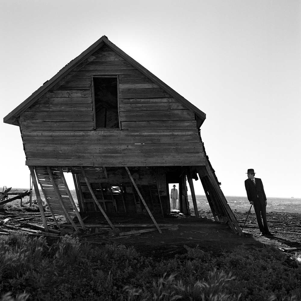 Leaning House, Alberta, Canada, 2004© Rodney Smith