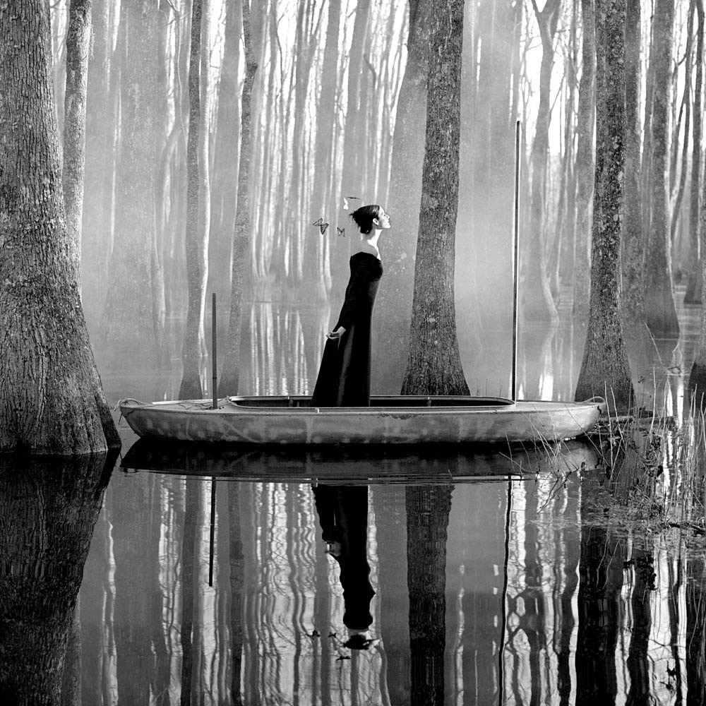 Danielle in Boat, Beaufort, South Carolina, 1996© Rodney Smith