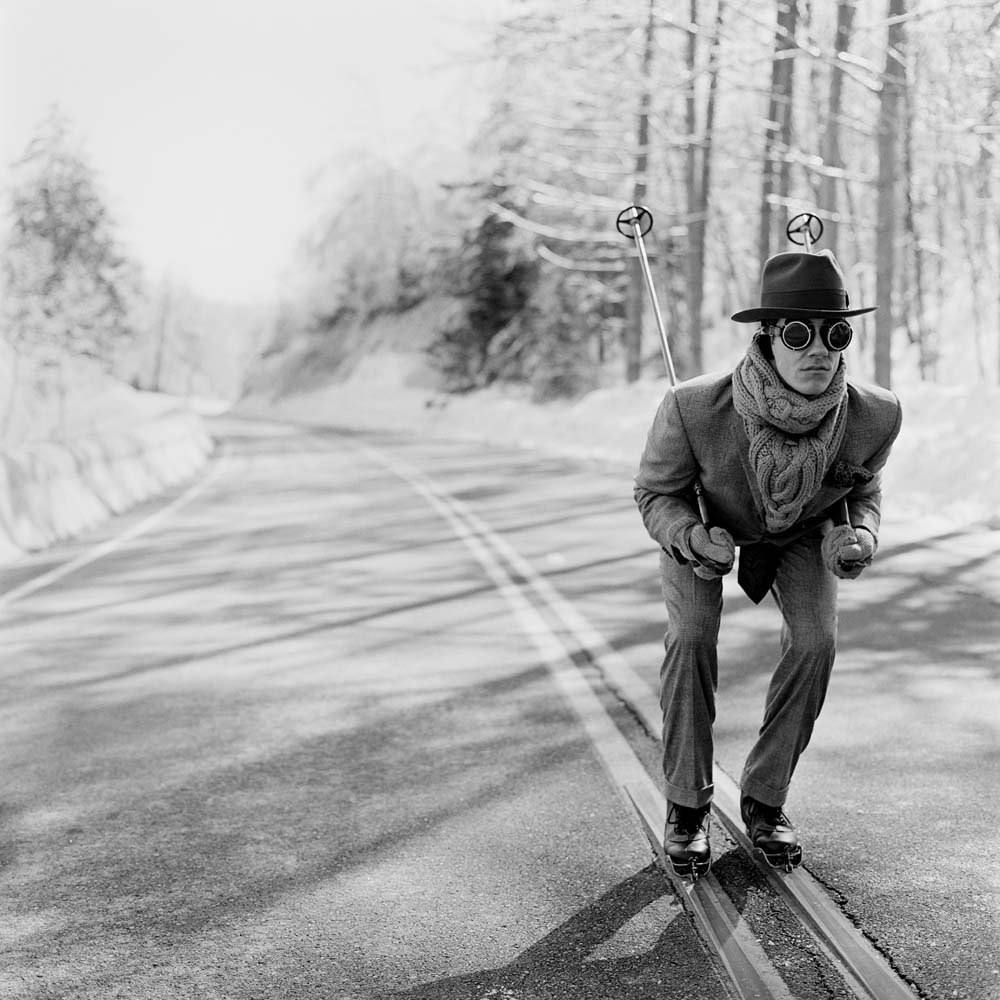 Reed Skiing, Lake Placid, New York, 2008© Rodney Smith