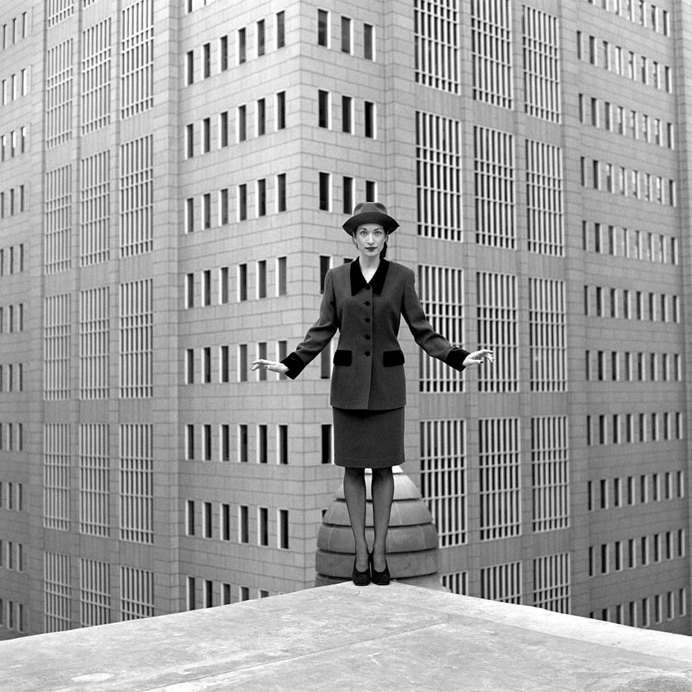 Jessica on Roof, Chicago, Illinois, 1997© Rodney Smith
