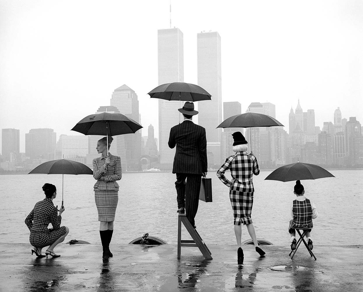 Skyline Hudson River, New York City, New York, 1995© Rodney Smith
