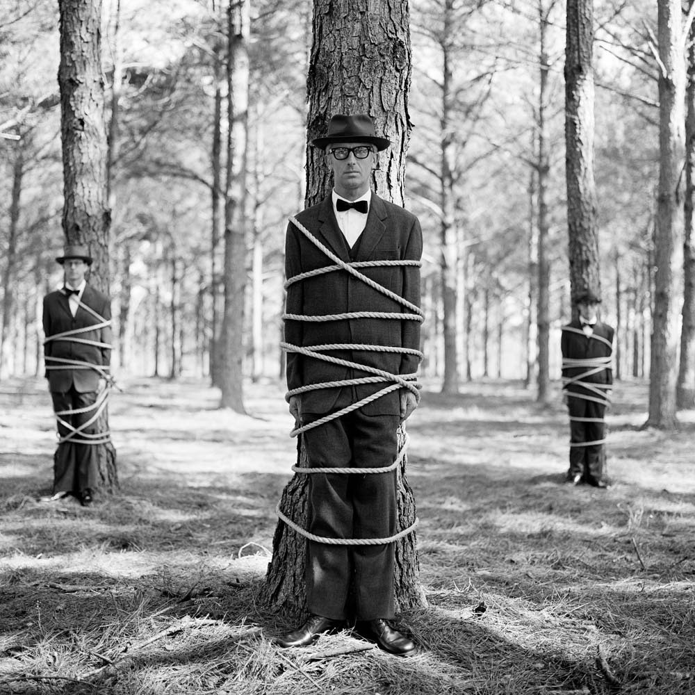 Three Men Tied to Trees,  Brunswick, Georgia, 2001© Rodney Smith