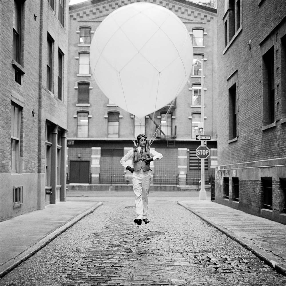 Reed Floating with Balloon,  New York City, New York, 2011© Rodney Smith
