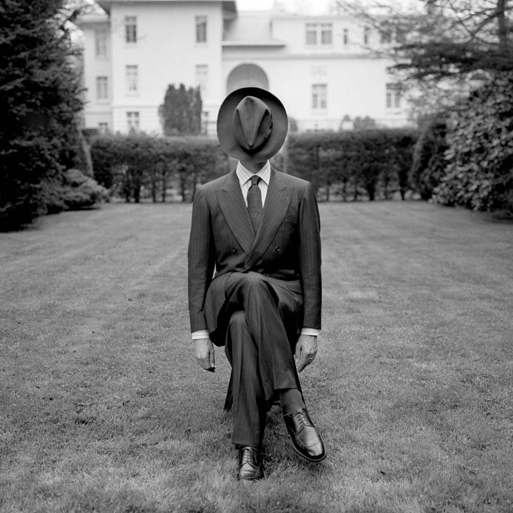 Kiton Man the Knole Estate, Long Island, New York, 1995© Rodney Smith