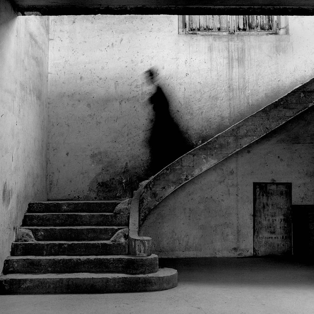Gary Descending Stairs, Parc de Sceaux, France, 1995© Rodney Smith