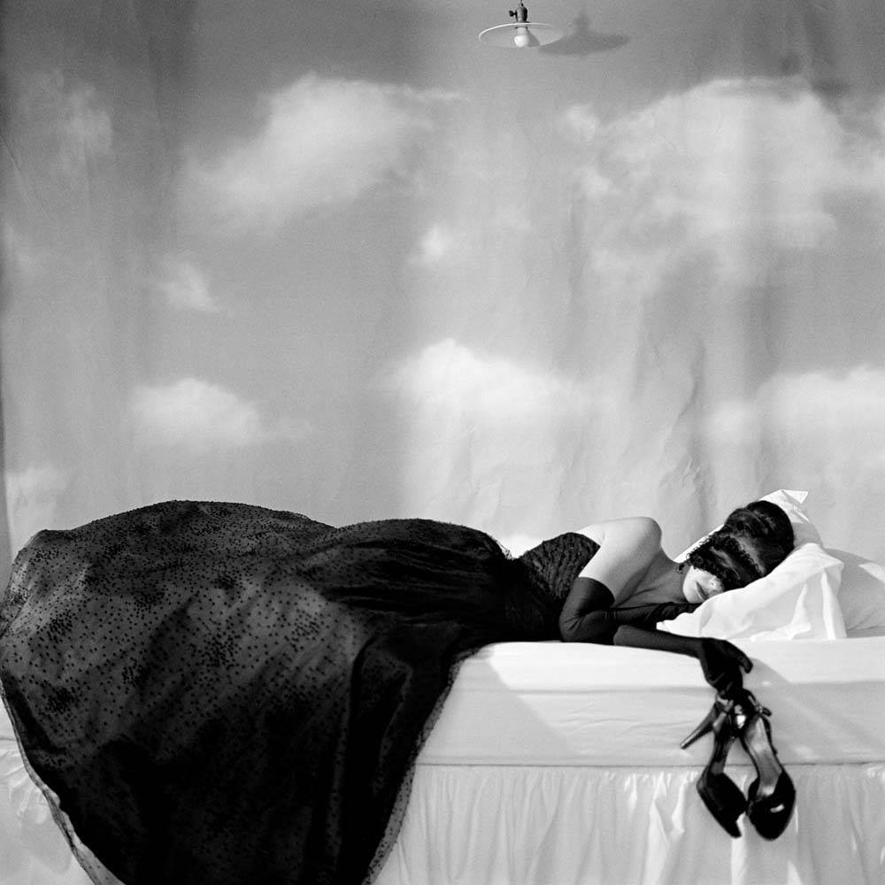 Zoe Sleeping with Mask, Snedens Landing, New York, 2007© Rodney Smith